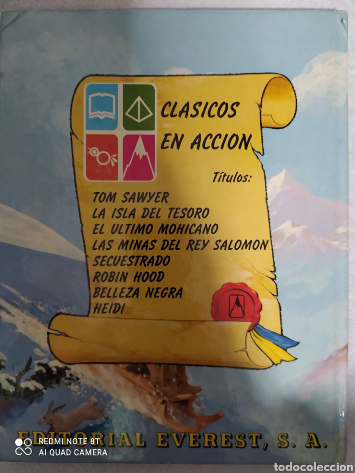 Libros de segunda mano: Heidi cl&aacute;sicos en acci&oacute;n Everest - Foto 2