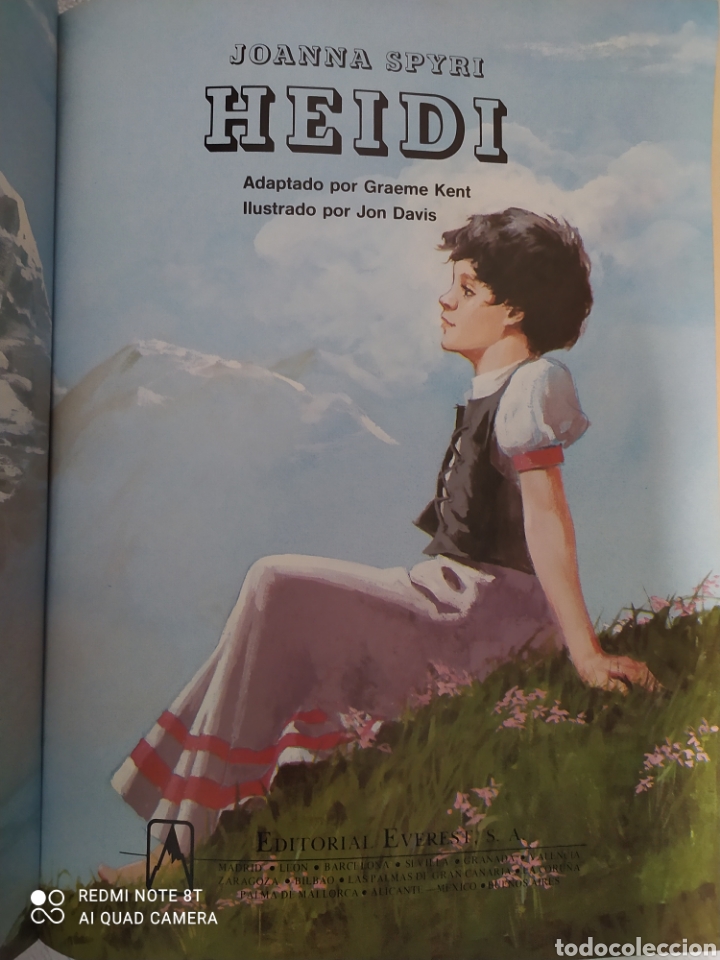 Libros de segunda mano: Heidi cl&aacute;sicos en acci&oacute;n Everest - Foto 3