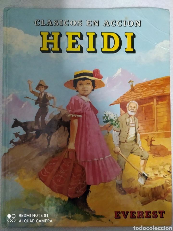 Libros de segunda mano: Heidi cl&aacute;sicos en acci&oacute;n Everest - Foto 1
