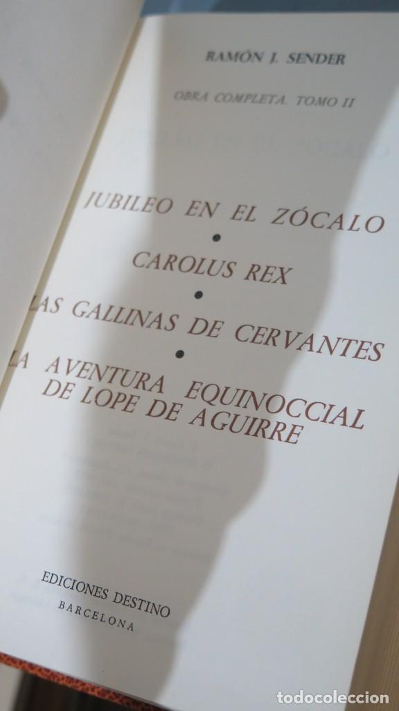 Libros de segunda mano: 1977.- OBRA COMPLETA. SENDER. TOMO II. DESTINO - Foto 2