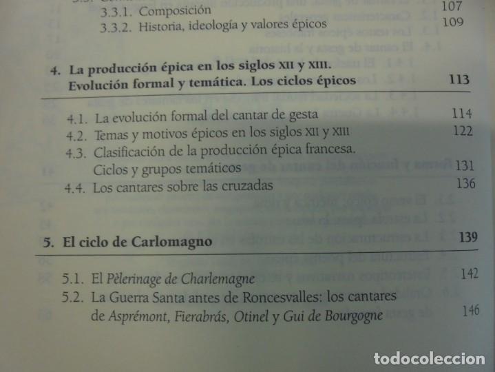 Libros de segunda mano: EPICA MEDIEVAL FRANCESA. ELENA REAL. EDITORIAL SINTESIS 2002. - Foto 10