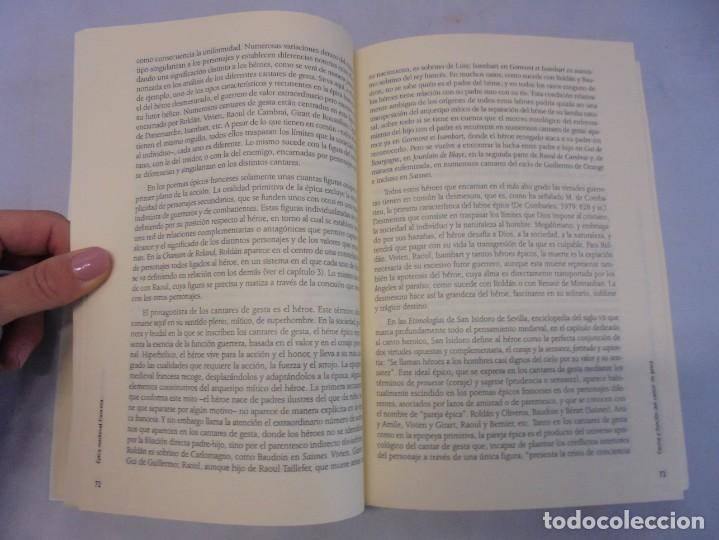 Libros de segunda mano: EPICA MEDIEVAL FRANCESA. ELENA REAL. EDITORIAL SINTESIS 2002. - Foto 16