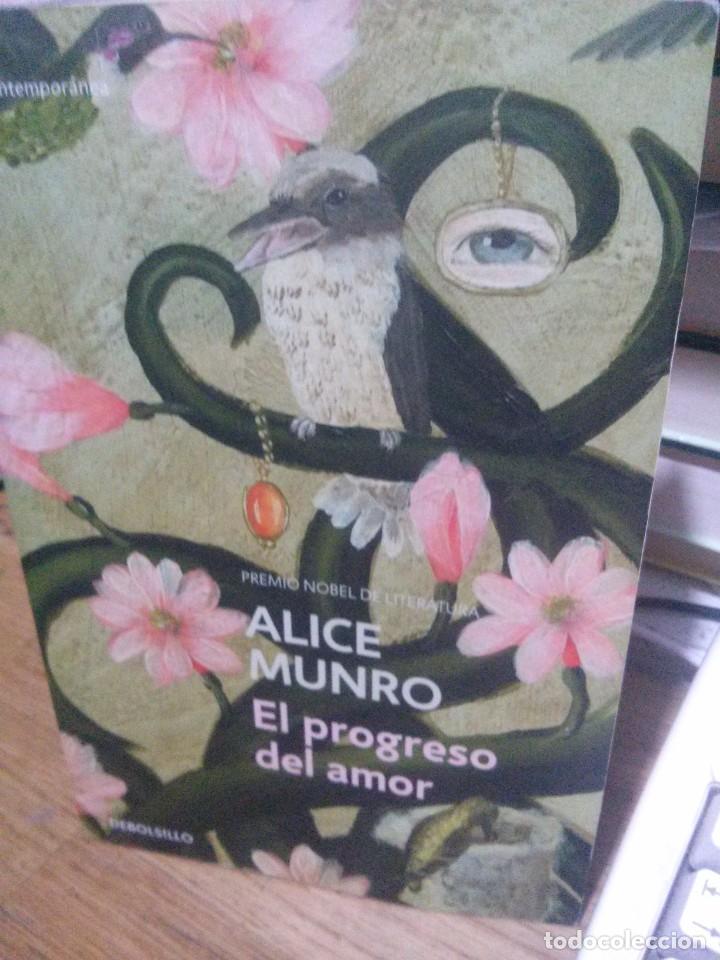 Libros de segunda mano: EL PROGRESO DEL AMOR, ALICE MUNRO, ED. DEBOLSILLO - Foto 1