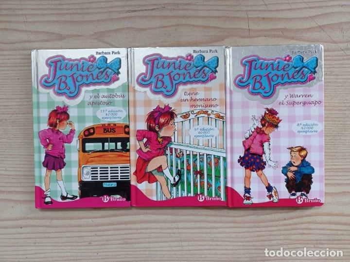 Libros de segunda mano: Junie B. Jones - 3 Libros - Barbara Park - Bru&ntilde;o - Foto 1