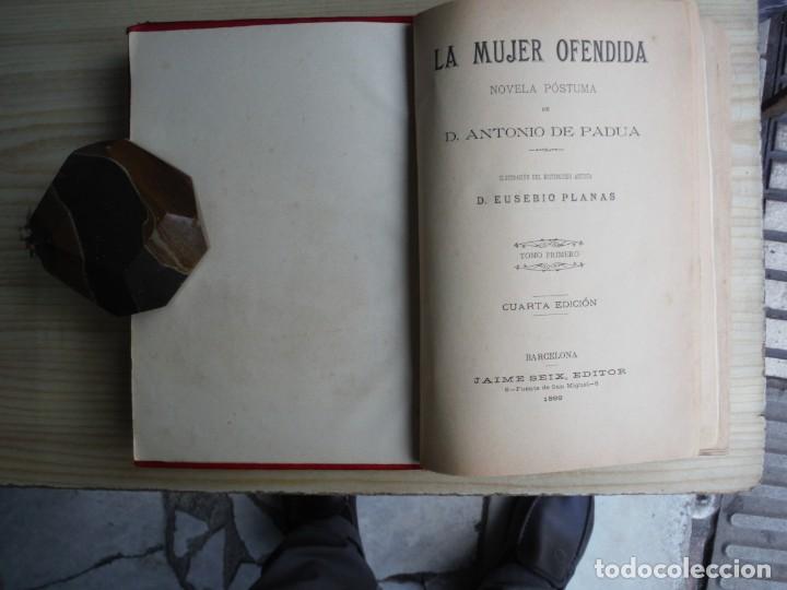 Libros de segunda mano: PADUA, Antonio de - LA MUJER OFENDIDA - Foto 2