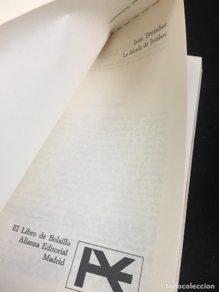 Libros de segunda mano: LA D&Eacute;CADA DE JRUSHOV. ISAAC DEUTSCHER. ALIANZA EDITORIAL. 1971 - Foto 3
