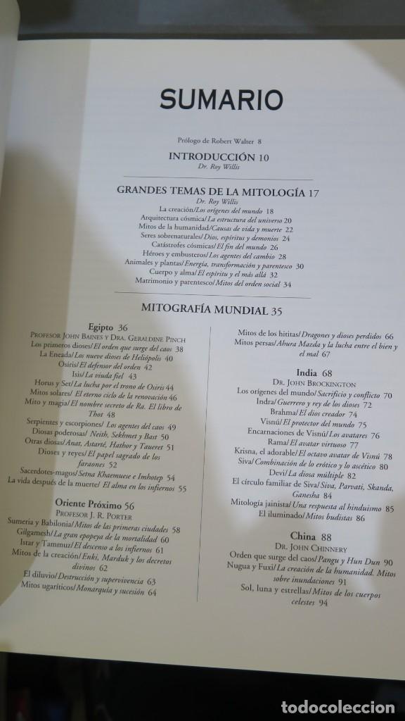 Libros de segunda mano: MITOLOG&Iacute;A.GU&Iacute;A ILUSTRADA DE LOS MITOS DEL MUNDO - Foto 2