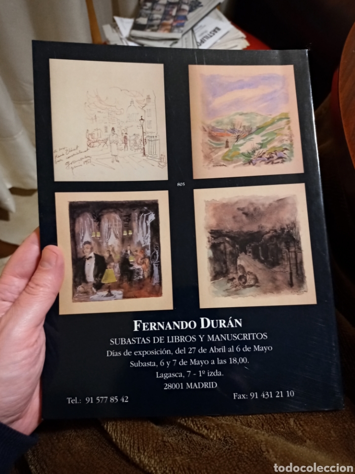 Libros de segunda mano: Fernando Duran. Libros y Manuscritos. Subasta 6 de mayo de 1998 - Foto 2