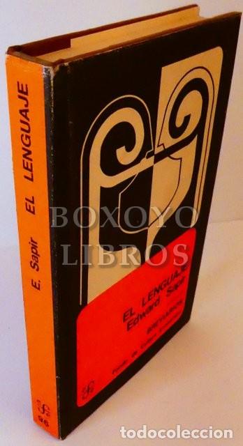 Libros de segunda mano: SAPIR, Edward. El lenguaje. Introducci&oacute;n al estudio del habla - Foto 1