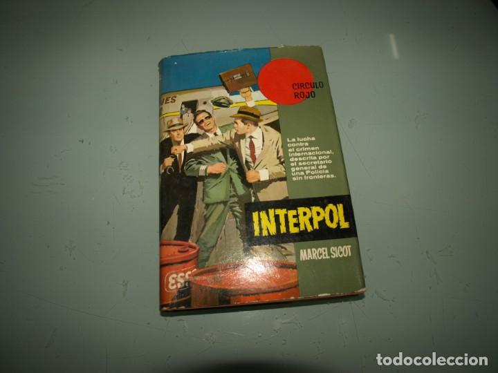 Libros de segunda mano: Marcel Sicot, Interpol,Circulo Rojo - Foto 1