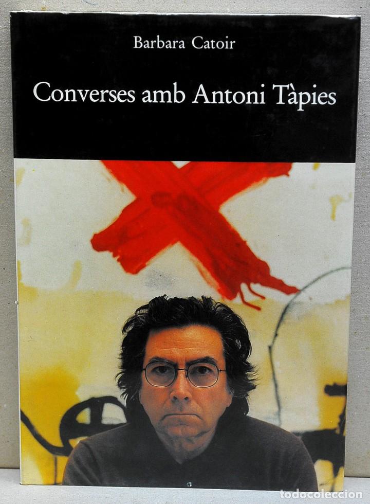Libros de segunda mano: Converses amb Antoni T&agrave;pies. Barbara Catoir - Foto 1