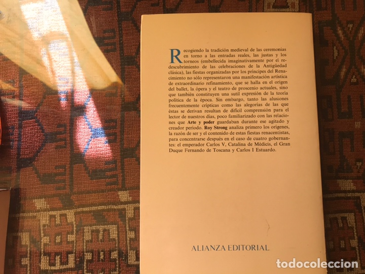 Libros de segunda mano: Arte y poder. Roy Strong. Alianza forma. N&ordm; 79 - Foto 3