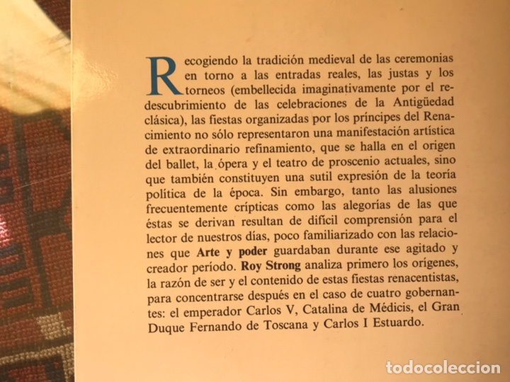 Libros de segunda mano: Arte y poder. Roy Strong. Alianza forma. N&ordm; 79 - Foto 4