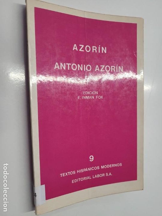Libros de segunda mano: ANTONIO AZOR&Iacute;N - Azor&iacute;n - Foto 1