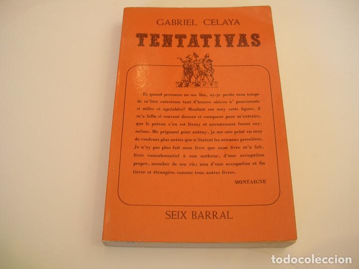 Libros de segunda mano: GABRIEL CELAYA. TENTATIVAS. - Foto 1