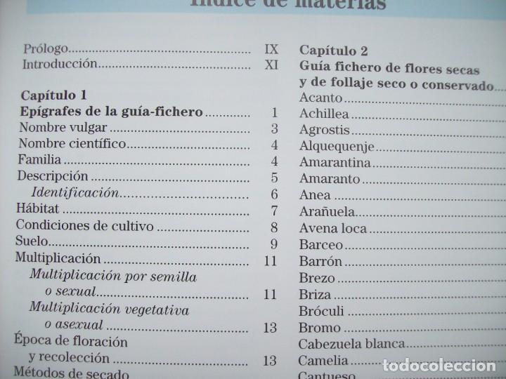 Libros de segunda mano: GUIA DE LAS FLORES SECAS DE ESPA&Ntilde;A. EDICIONES OMEGA - Foto 2