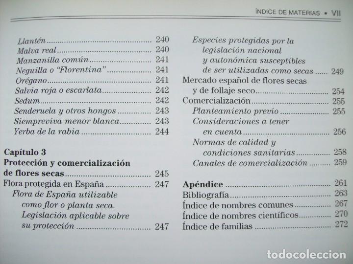 Libros de segunda mano: GUIA DE LAS FLORES SECAS DE ESPA&Ntilde;A. EDICIONES OMEGA - Foto 6