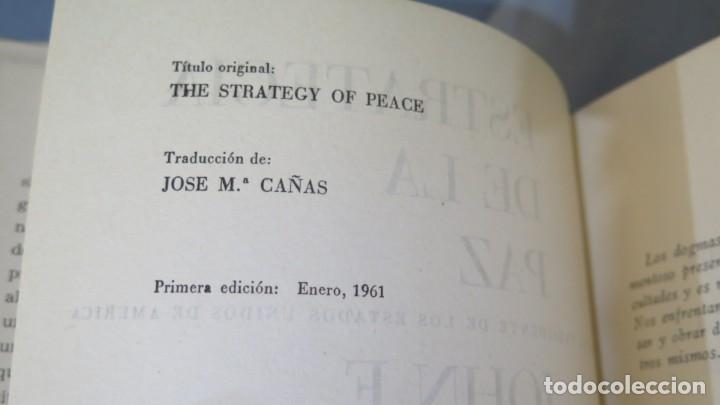 Libros de segunda mano: ESTRATEGIA DE LA PAZ. KENNEDY - Foto 2