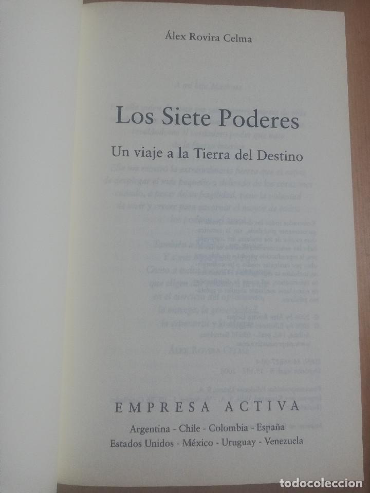 Libros de segunda mano: LOS SIETE PODERES (&Aacute;LEX ROVIRA CELMA) - Foto 2