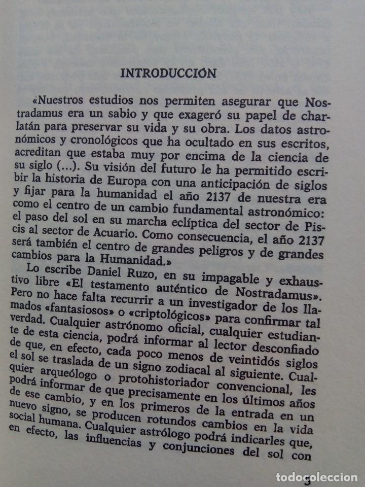 Libros de segunda mano: PROFEC&Iacute;AS DE NOSTRADAMUS / Dr. KLAUS BERGMAN - Foto 7
