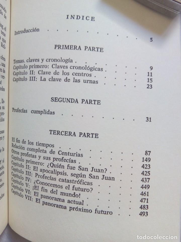 Libros de segunda mano: PROFEC&Iacute;AS DE NOSTRADAMUS / Dr. KLAUS BERGMAN - Foto 8