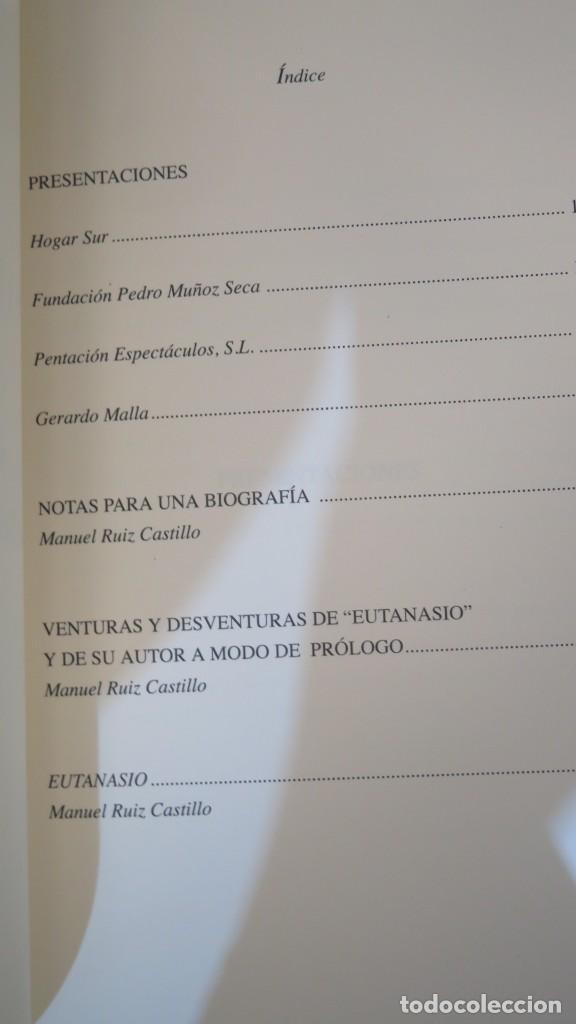 Libros de segunda mano: EUTANASIO. RUIZ CASTILLO - Foto 3