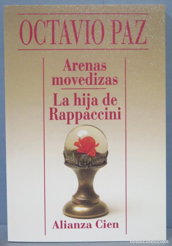 Libros de segunda mano: ARENAS MOVEDIZAS. LA HIJA DE RAPPACCINI. PAZ - Foto 1