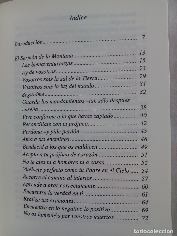 Libros de segunda mano: EL SERM&Oacute;N DE LA MONTA&Ntilde;A / VIDA UNIVERSAL - Foto 6
