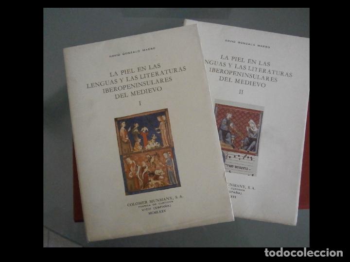 Gebrauchte B&uuml;cher: La piel en las lenguas y las literaturas iberopeninsulares del Medievo. Tomos I-II. D. Gonzalo Maeso