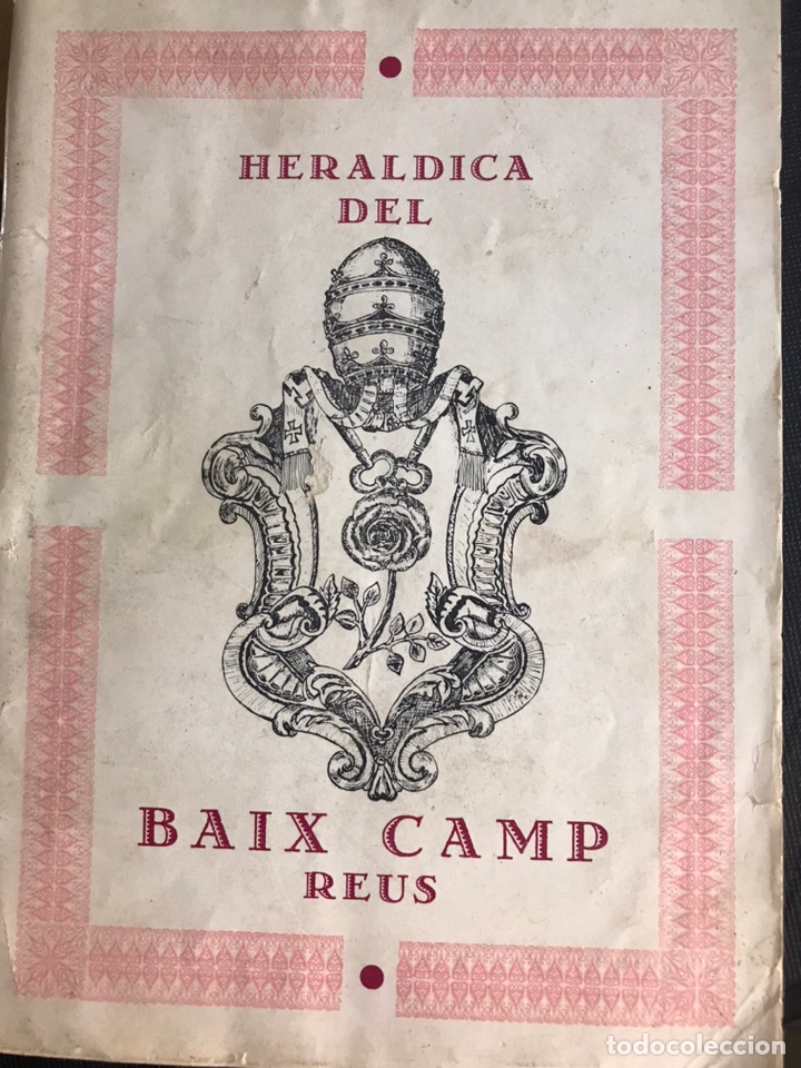 Libros de segunda mano: Her&aacute;ldica del Baix Camp Reus - Foto 1