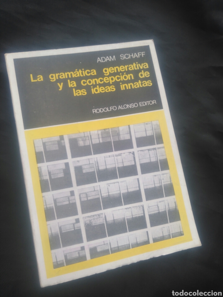 Libros de segunda mano: Adam Schaff. La gram&aacute;tica generativa y la concepci&oacute;n de las ideas innatas. - Foto 1
