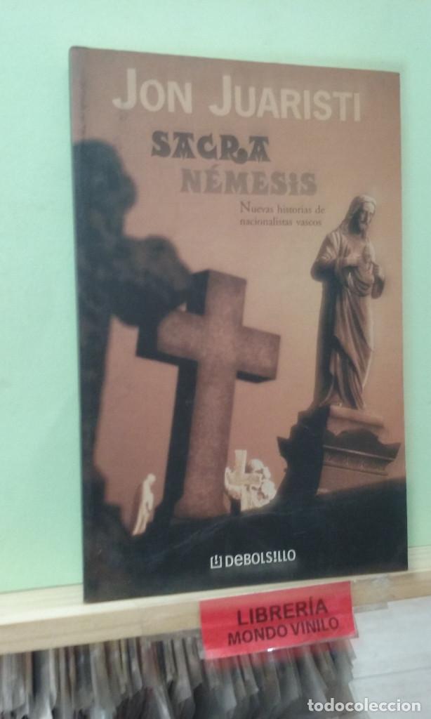 Libros de segunda mano: Sacra n&eacute;mesis. Jon Juaristi - Foto 1