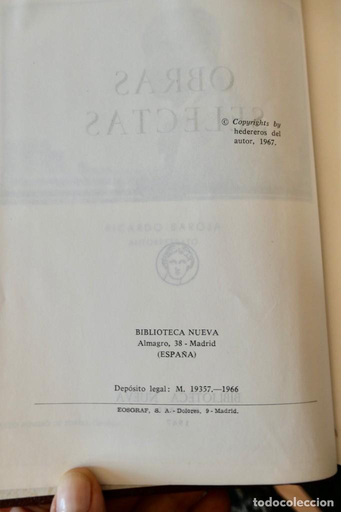 Libros de segunda mano: RICARDO BAROJA - OBRAS SELECTAS- BIBLIOTECA NUEVA 1967 - Foto 5