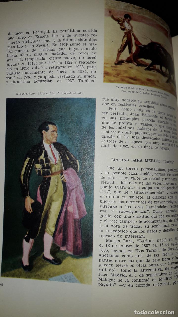 Libros de segunda mano: TOREROS 1726-1965 - Foto 4