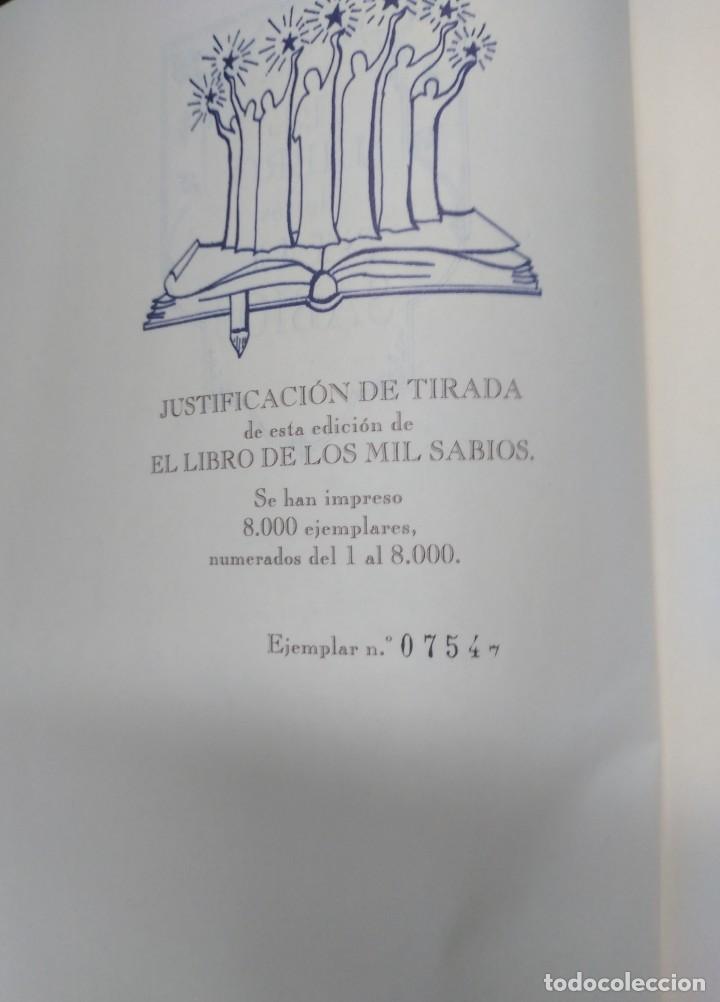 Libros de segunda mano: EL LIBRO DE LOS MIL SABIOS - Foto 4