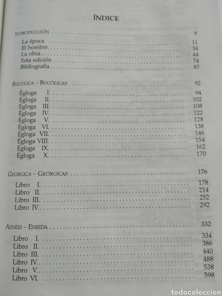 Libros de segunda mano: Virgilio. Obras completas. Biblioteca &Aacute;urea. C&aacute;tedra - Foto 6