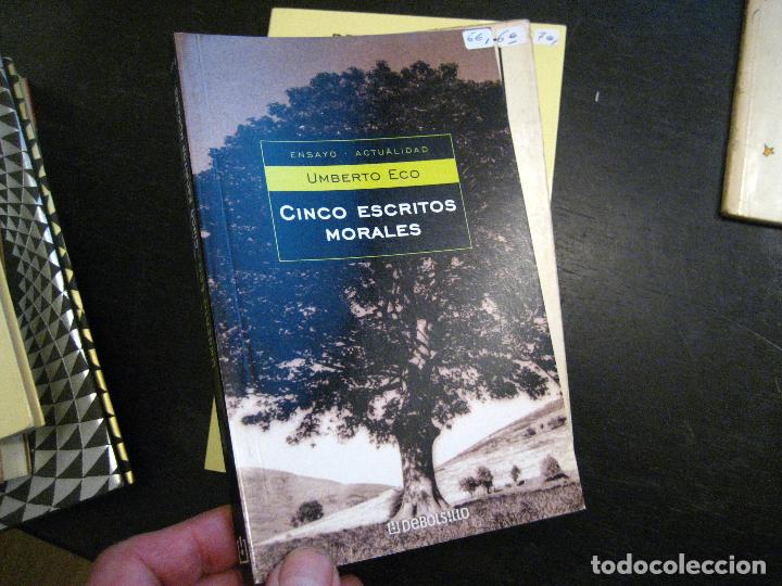 Libros de segunda mano: CINCO ESCRITOS MORALES. UMBERTO ECO. &iexcl;NUEVO ! - Foto 1