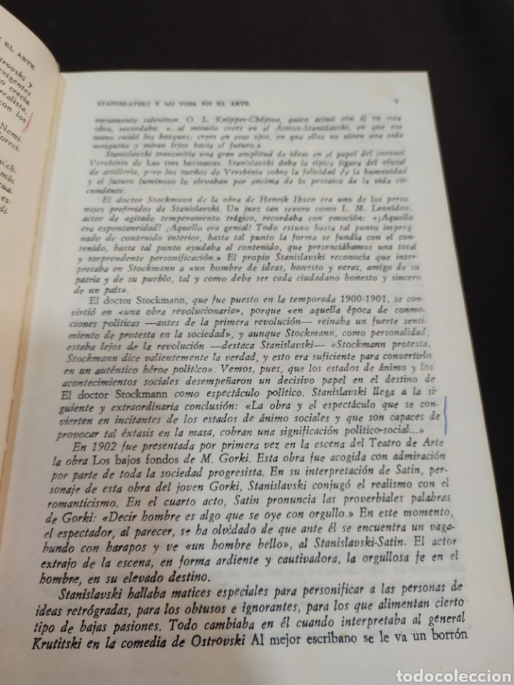 Libros de segunda mano: Mi vida en el arte. Konstantin S. Stanislavski - Foto 5
