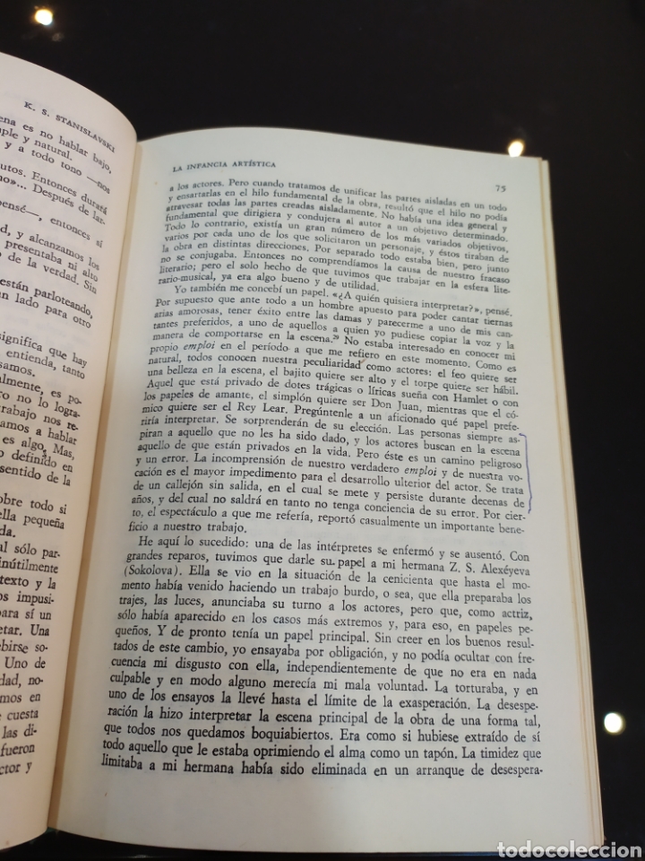 Libros de segunda mano: Mi vida en el arte. Konstantin S. Stanislavski - Foto 7