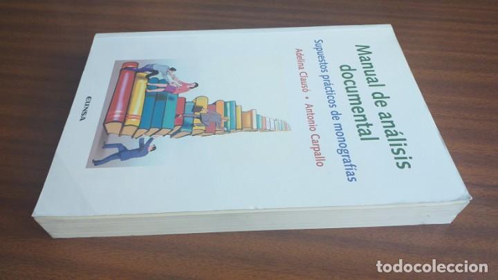 Libros de segunda mano: Manual de an&aacute;lisis documental --- Claus&oacute;, Carpallo - Foto 5