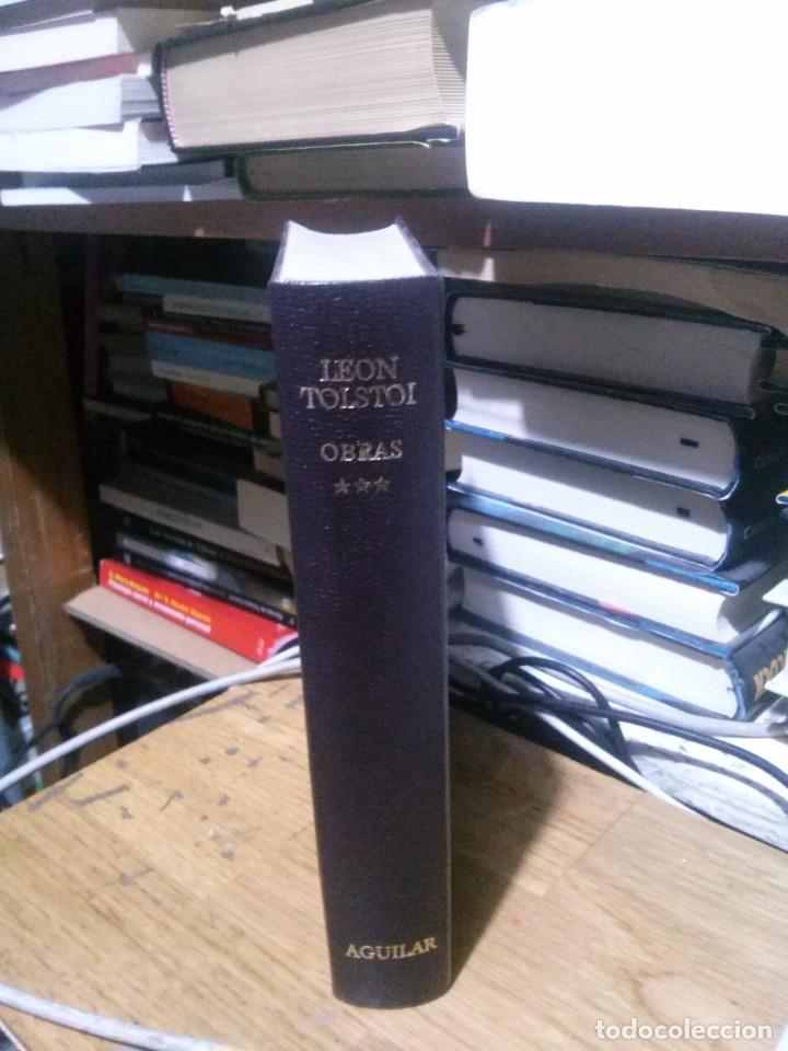 Libros de segunda mano: LEON TOLSTOI, OBRAS, ED. AGUILAR , TOMO III - Foto 1