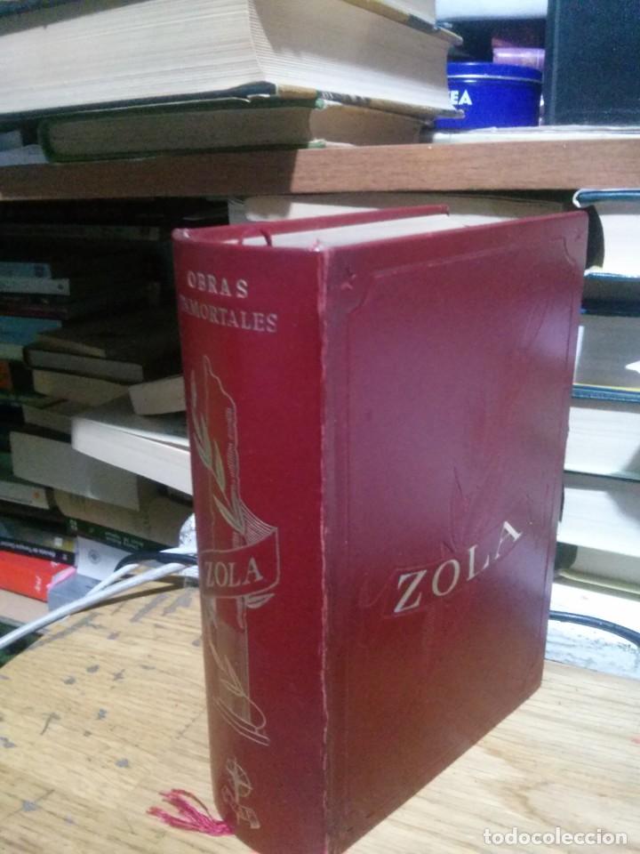 Libros de segunda mano: OBRAS INMORTALES, ZOLA, ED. EDAF - Foto 1