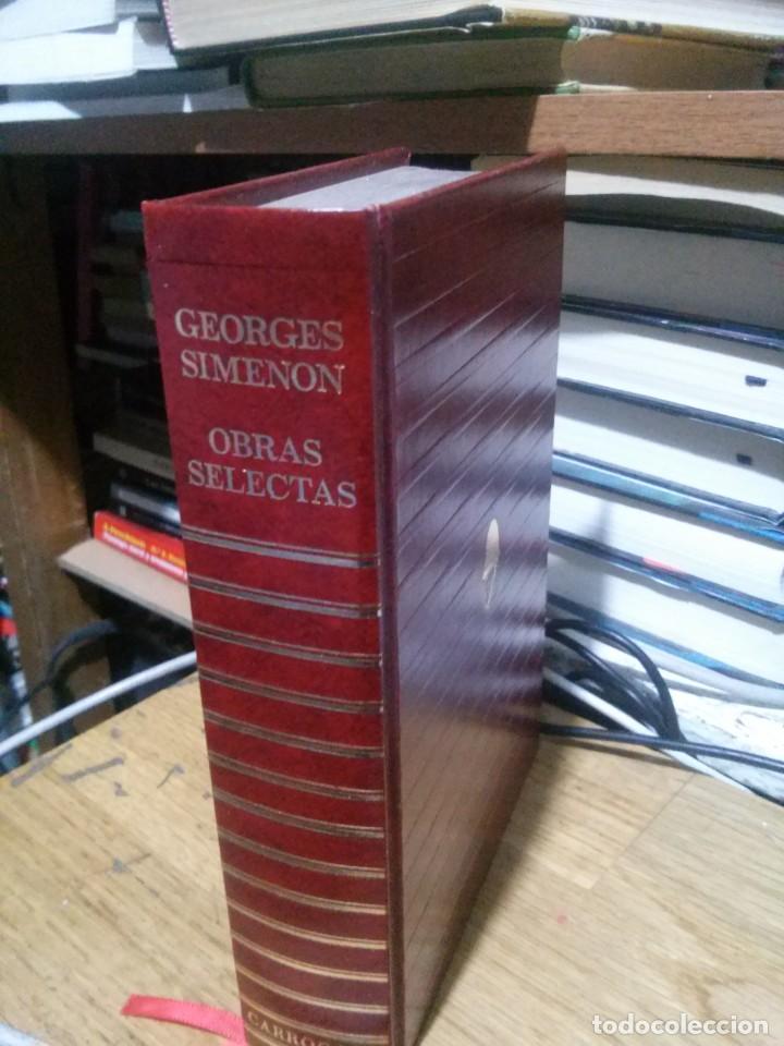 Libros de segunda mano: OBRAS SELECTAS, GEORGES SIMENON, ED. CARROGGIO - Foto 1