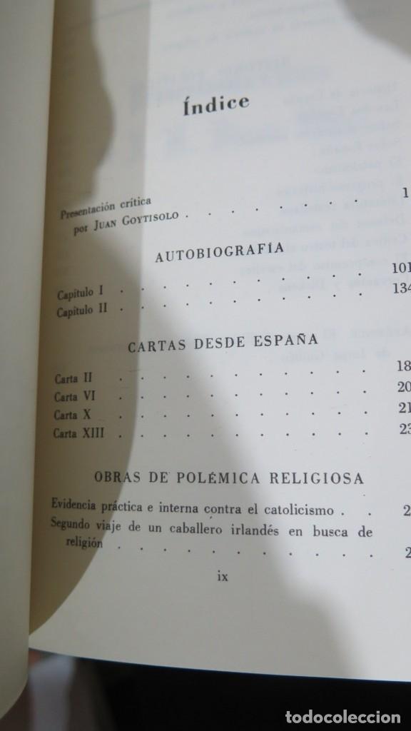 Libros de segunda mano: OBRA INGLESA. JOS&Eacute; MAR&Iacute;A BLANCO WHITE - Foto 2