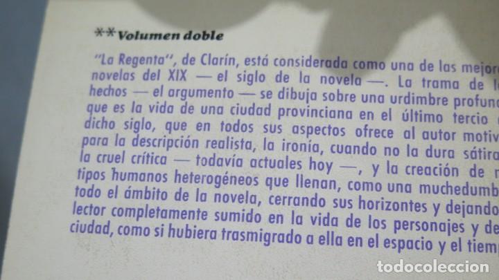 Libros de segunda mano: LA REGENTA. CLARIN - Foto 2
