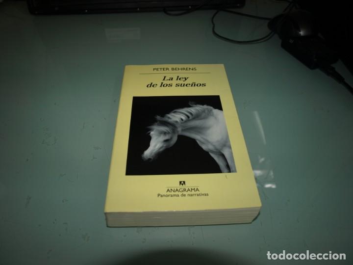 Libros de segunda mano: Peter Behrens, La ley de los sue&ntilde;os, Anagrama - Foto 1