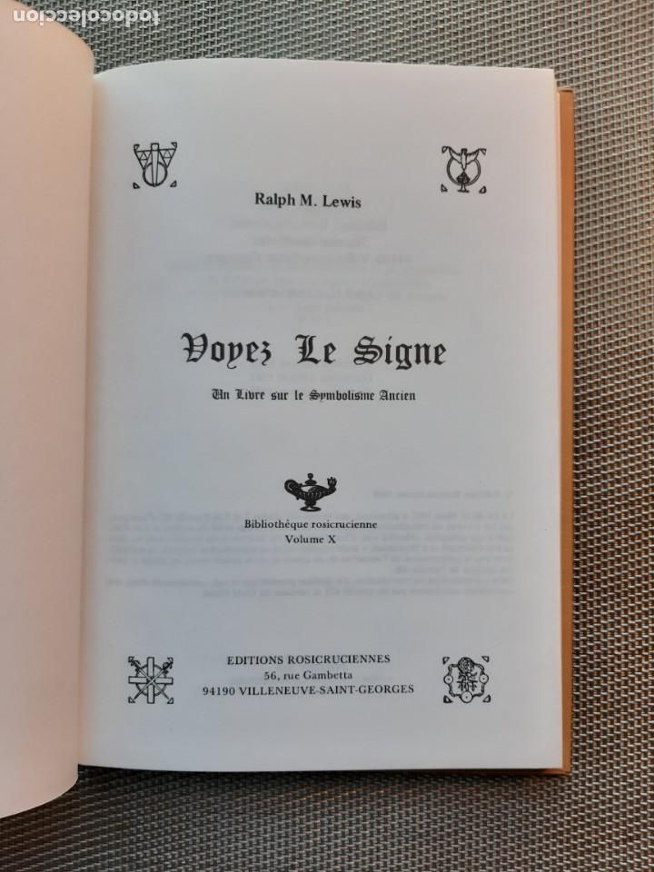 Libros de segunda mano: Voyez le signe symbolisme - Foto 5