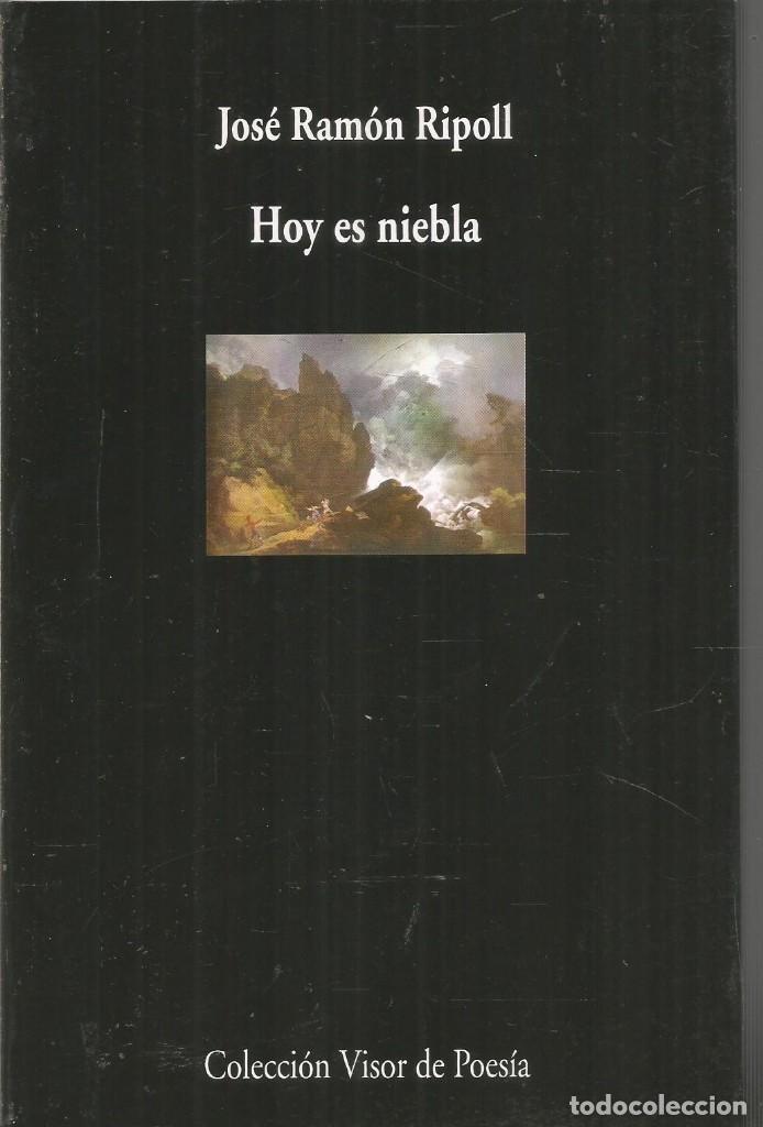 Libros de segunda mano: JOSE RAMON RIPOLL. HOY ES NIEBLA. VISOR - Foto 1