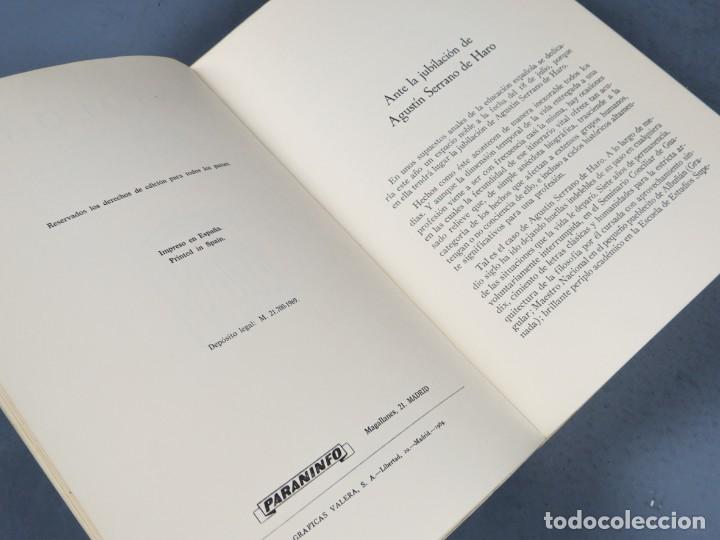 Libros de segunda mano: ANTOLOG&Iacute;A - AGUST&Iacute;N SERRANO DE HARO - MADRID 1969 - Foto 3