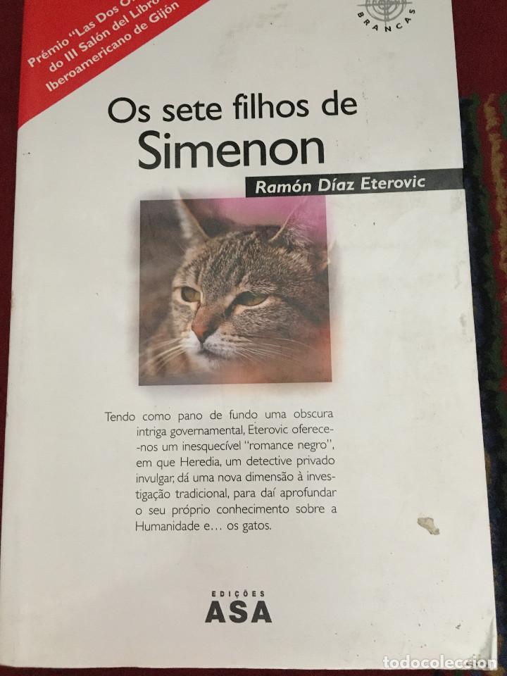 Libros de segunda mano: OS SETE FILHOS DE SIMENON - RAMON DIAZ ETEROVIC - Foto 1